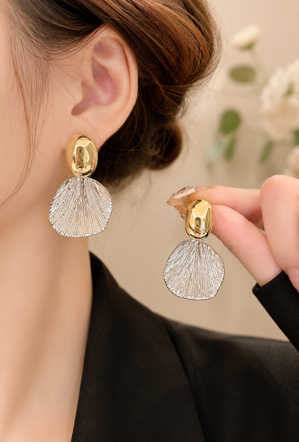 Korean Statement Earrings - Image 2