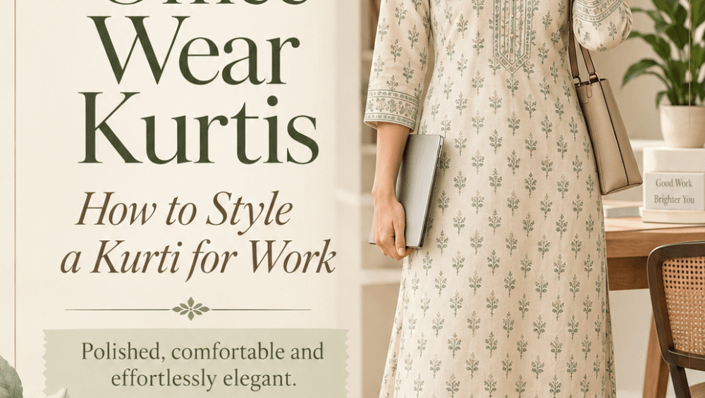 style kurti for office wear