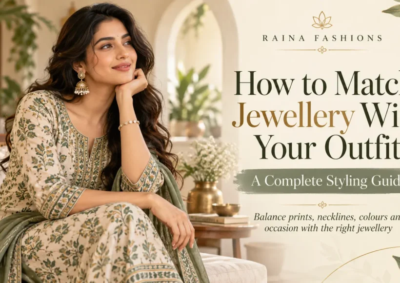 Match Jewellery with your outfit