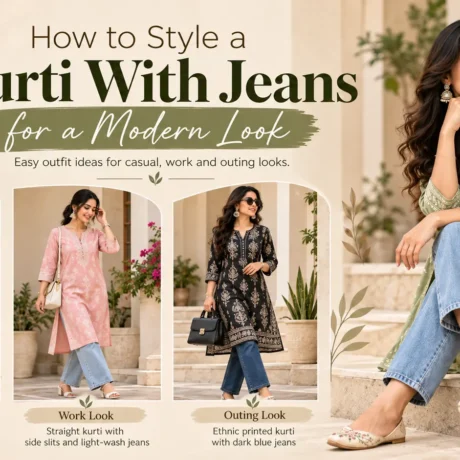 How to Style a Kurti With Jeans for a Modern Look